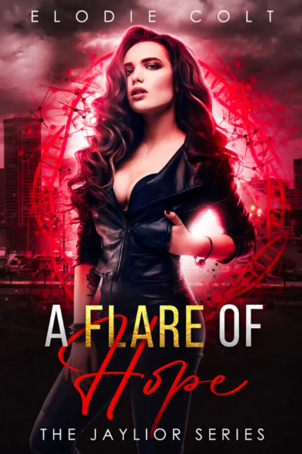 Desain cover buku dengan kombinasi warna kontras